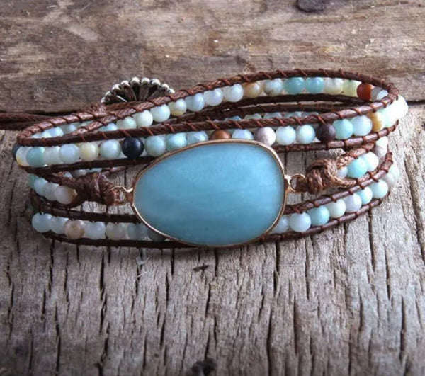 Bracelet aventurine court