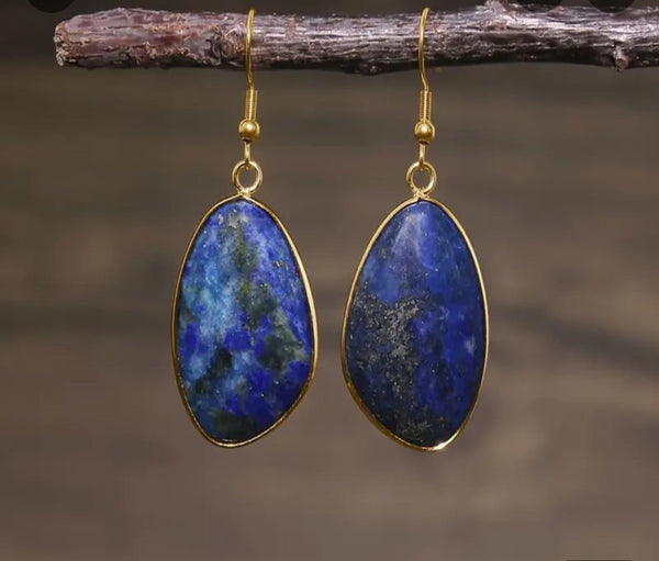 Boucles d'oreilles lapis lazuli