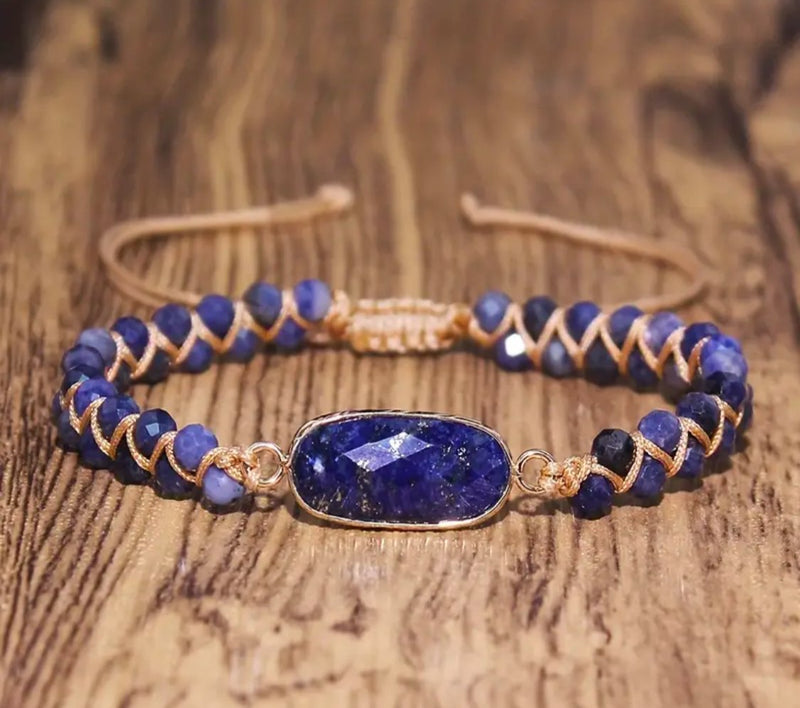Bracelet améthyste court