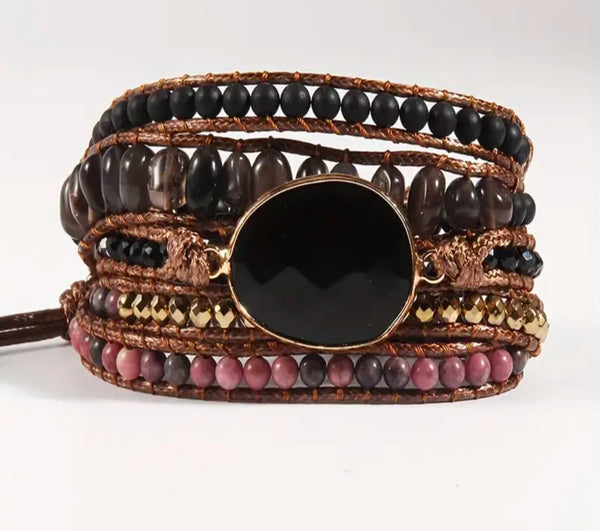 Bracelet tourmaline long