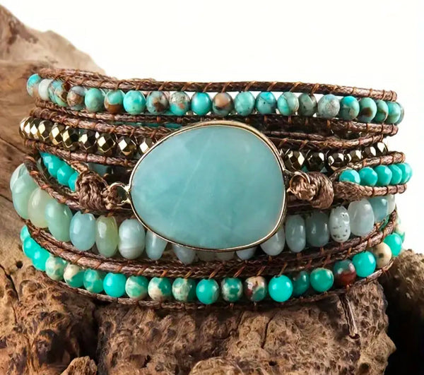 Bracelet aventurine long